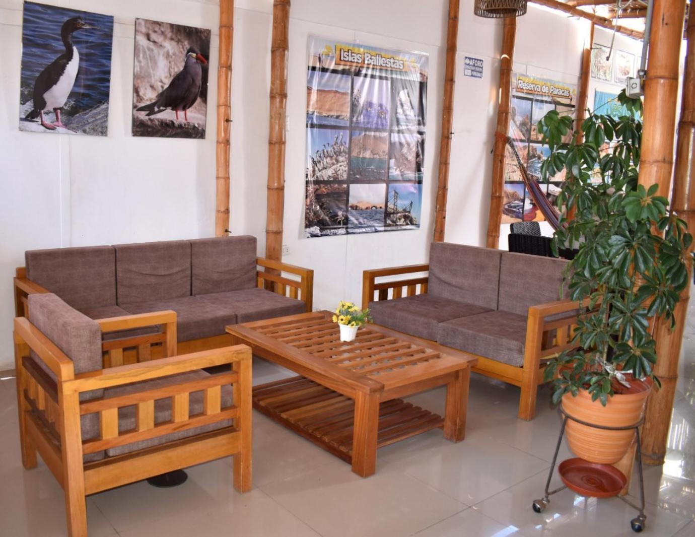 Albergue El Buen Samaritano Backpackers Paracas Exterior foto